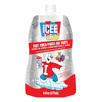 ICEE Slush Fruit Punch, 177-mL Front_Flat