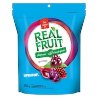 Dare REALFRUIT Superfruits Plant Based Gummies Candy, 350-g
