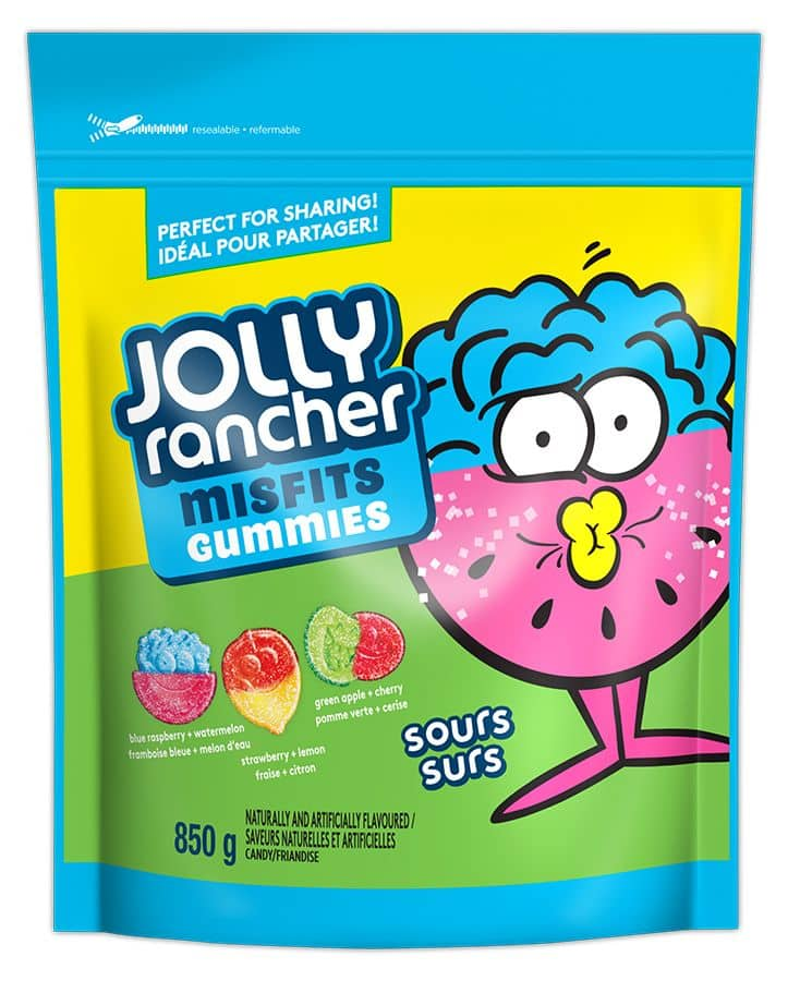 Jolly Rancher Misfits Sour Gummies Candy, 850-g | Canadian Tire