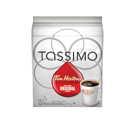 Dosettes de café T-Disc Tassimo mélange original Tim Hortons, 123 g, paq. 14 Front_Flat