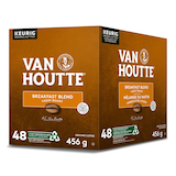 Keurig Van Houtte Breakfast Blend Light Roast K-Cup® Coffee Pods, 456-g, 48-pk Front_Three_Fourths_Angled_Right