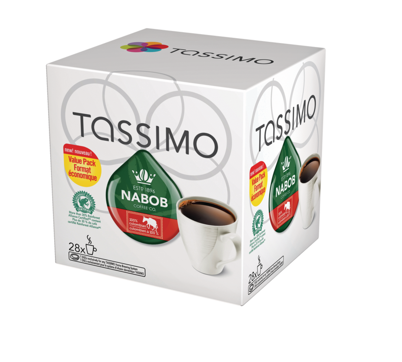 Café Dosettes Tassimo - Assortiment 5 variétés -Latte Macchiato