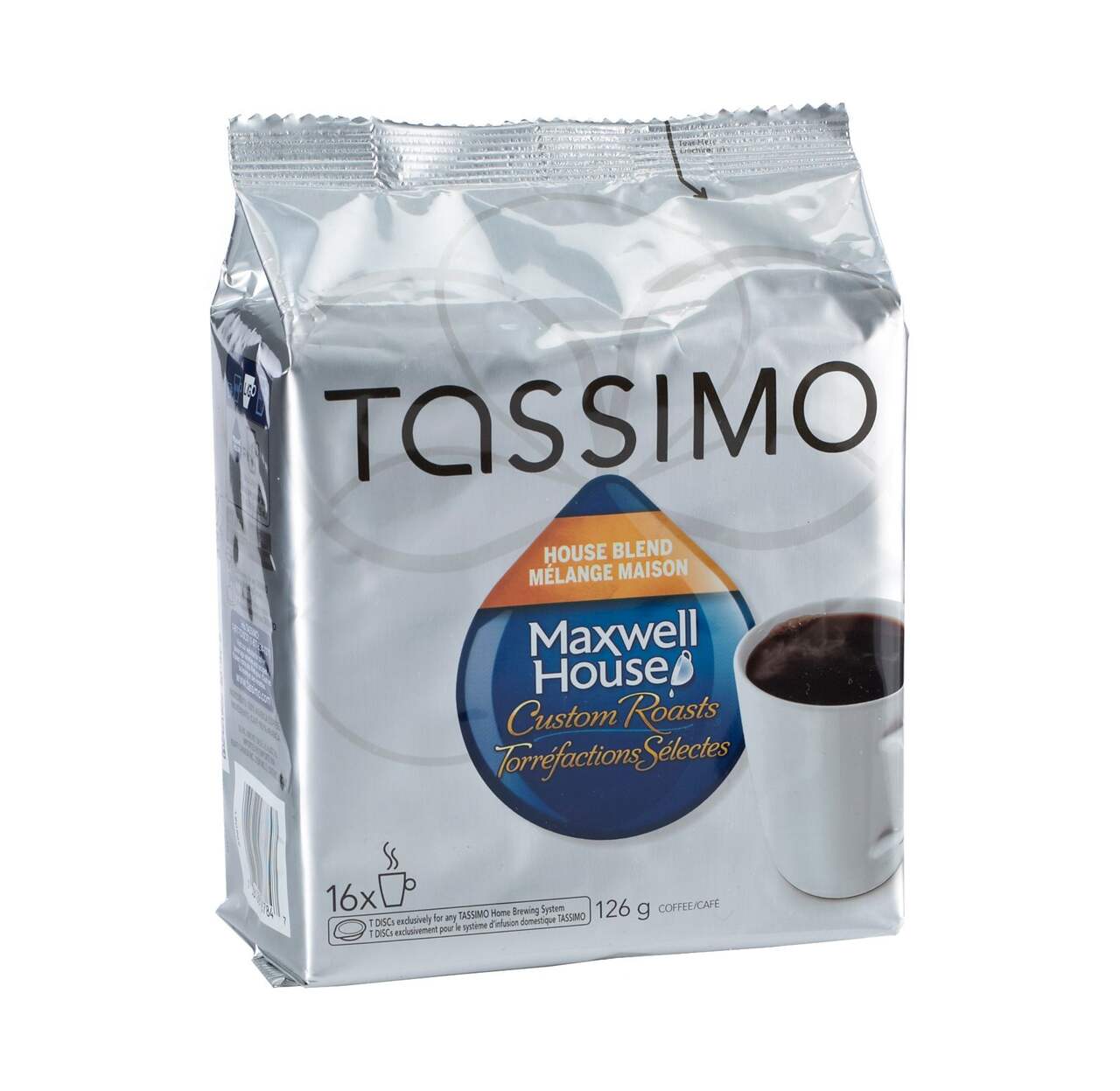 Tassimo Maxwell House Cafe Collection House Blend Medium Coffee T