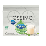 Dosettes T-Discs Tassimo, Latté au thé vert, paq. 8