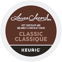 Keurig Laura Secord Hot Chocolate Mix Classic K-Cup® Pods, 250-g, 12-pk Overhead_Flat