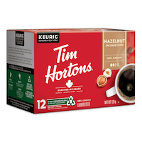 Keurig Tim Hortons Hazelnut Medium Roast K-Cup® Coffee Pods, 120-g, 12-pk Front_Angled_Right