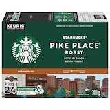 KeurigStarbucks Pike Place Medium Roast K-Cup® Coffee Pods, 300-g, 24-pk Front_Elevated