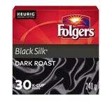 Keurig Folgers Black Silk Dark Roast K-Cup® Coffee Pods, 240-g, 30-pk Front_Elevated
