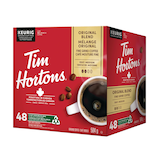 Keurig 48-pk Tim Horton's Original Blend Medium Roast K-Cup® Coffee Pods, 504-g, 48-pk Front_Angled_Left