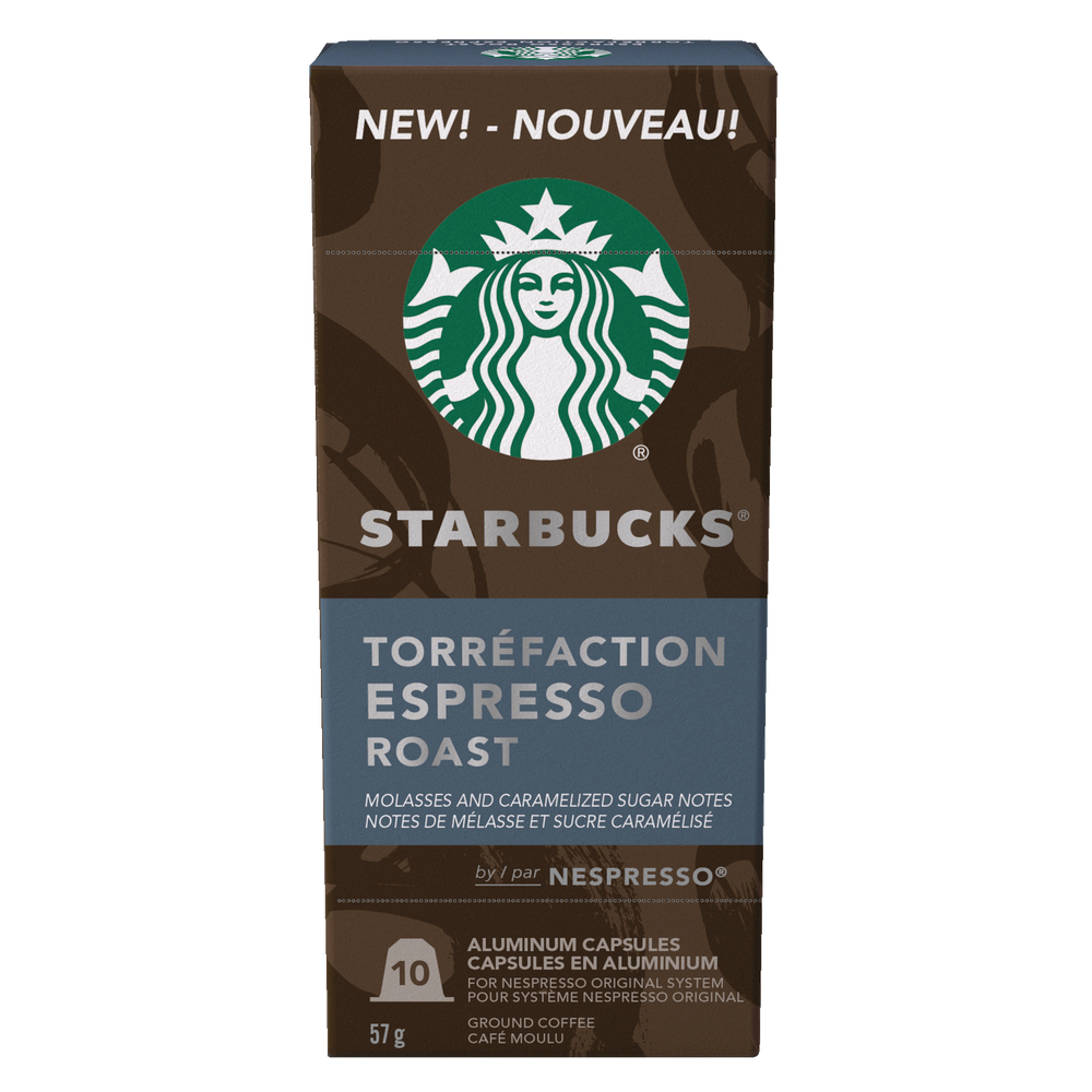 Substantially Distinguish Anecdote Capsules de café Nespresso Starbucks torréfaction espresso, 57 g, paq. 10 |  Canadian Tire