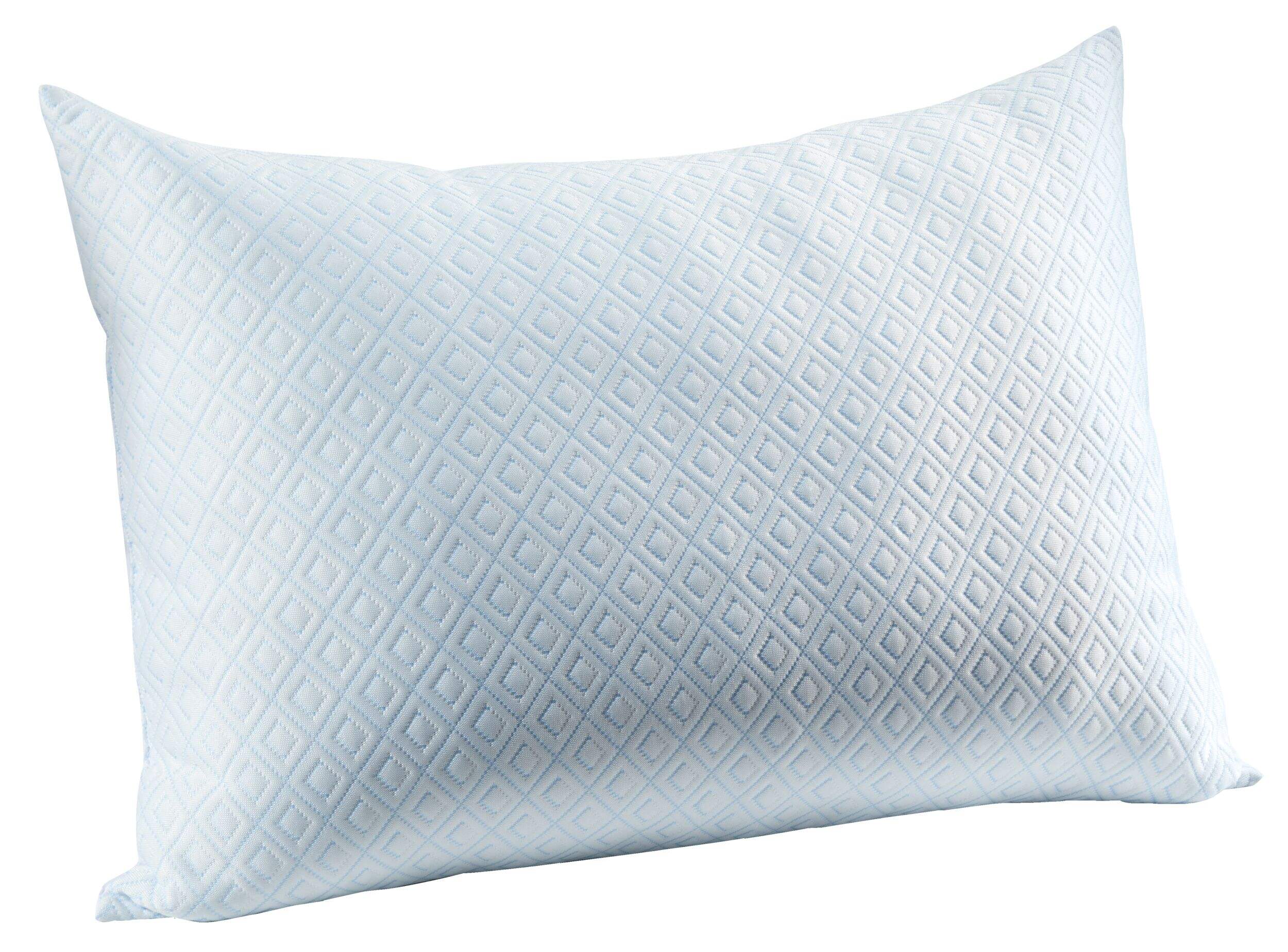 For Living Cool Weave Pillow Front_Three_Fourths_Angled_Right