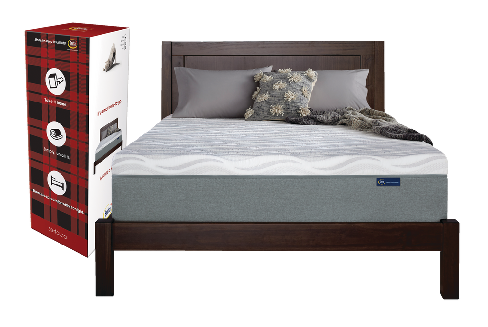 Serta Chinook PolarBreeze™ Gel Memory Foam Mattress In A Box, Assorted