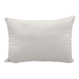 For Living Everyday Comfort Super Soft Microfibre Pillow, Standard/Queen, 28-in x 20-in Front_Flat