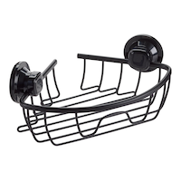 Type A Aluminum Suction Corner Basket, Assorted Mounting Options