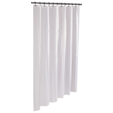 Rideau de douche en PEVA For Living, transparent, 70 x 72 po Front_Three_Fourths_Angled_Right