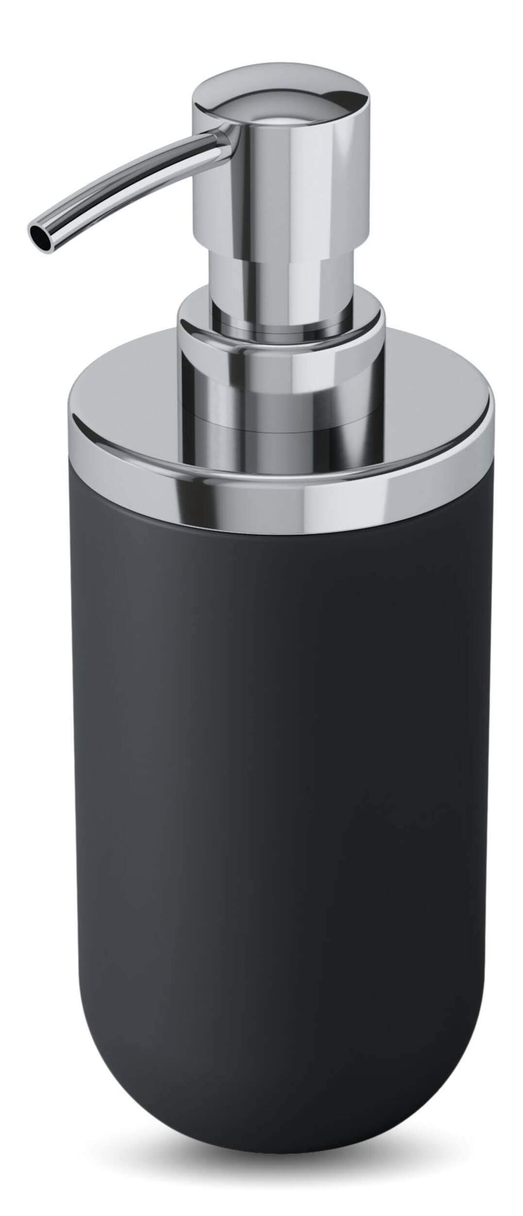 Distributeur de savon Junip Umbra, noir Front_Three_Fourths_Angled_Left