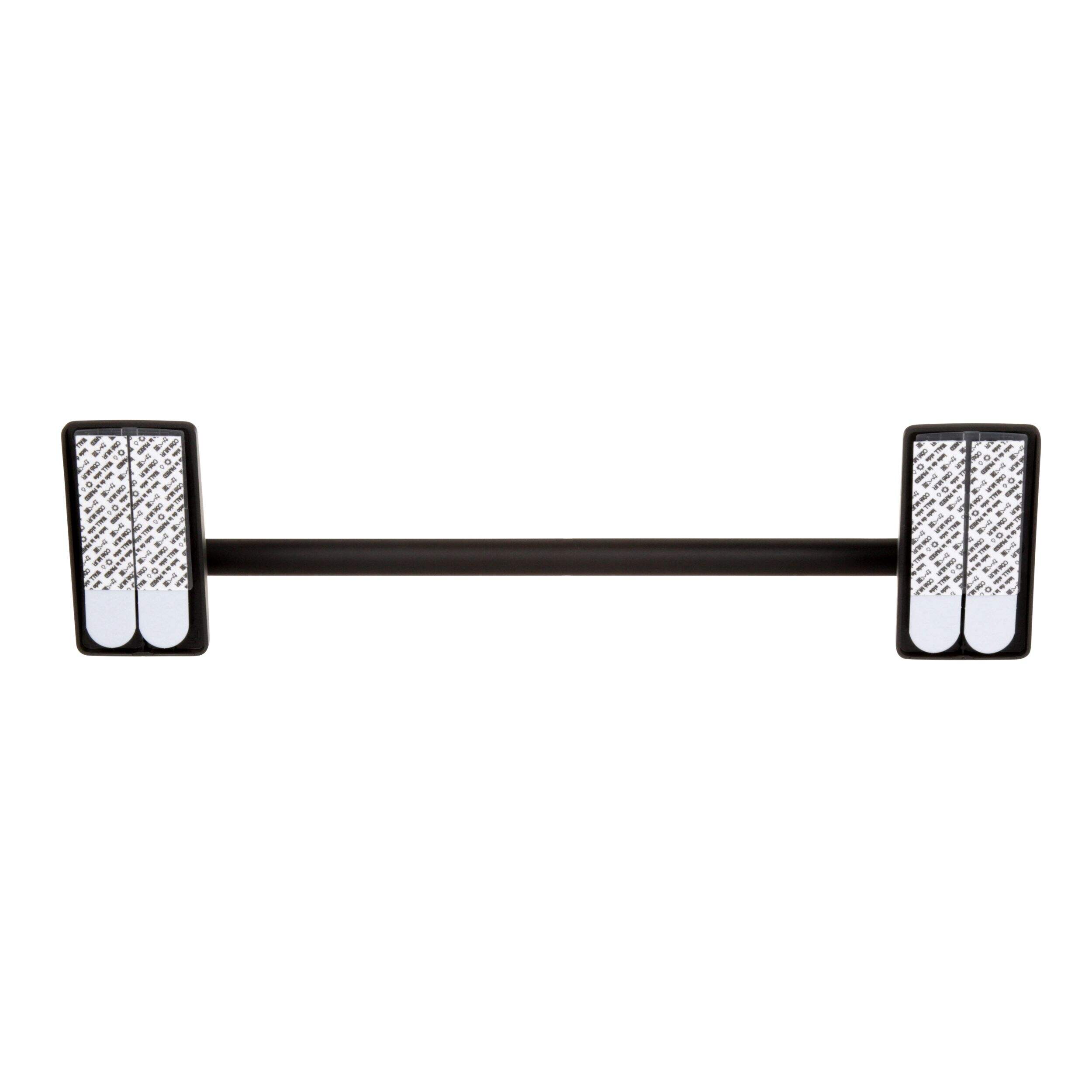 Command Bath Hand Towel Bar, Matte Black, 3lb Canadian Tire