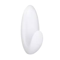 Command Bath Medium Hooks, Value Pack Front_Three_Fourths_Angled_Right