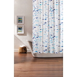 Rideau de douche CANVAS Cleanse en CAV/E, poisson coloré, 72 x 72 po Composite_or_Mixed