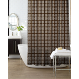 Tile Shower Curtain