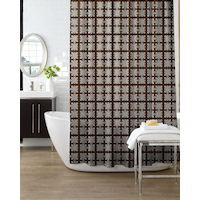 Tile Shower Curtain