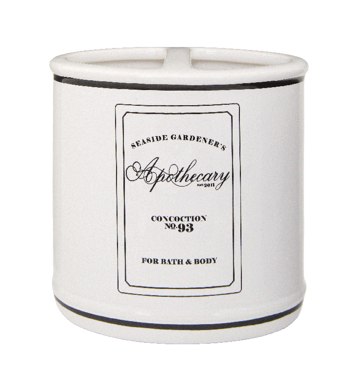 For Living Apothecary Ceramic Toothbrush Holder, White Canadian Tire