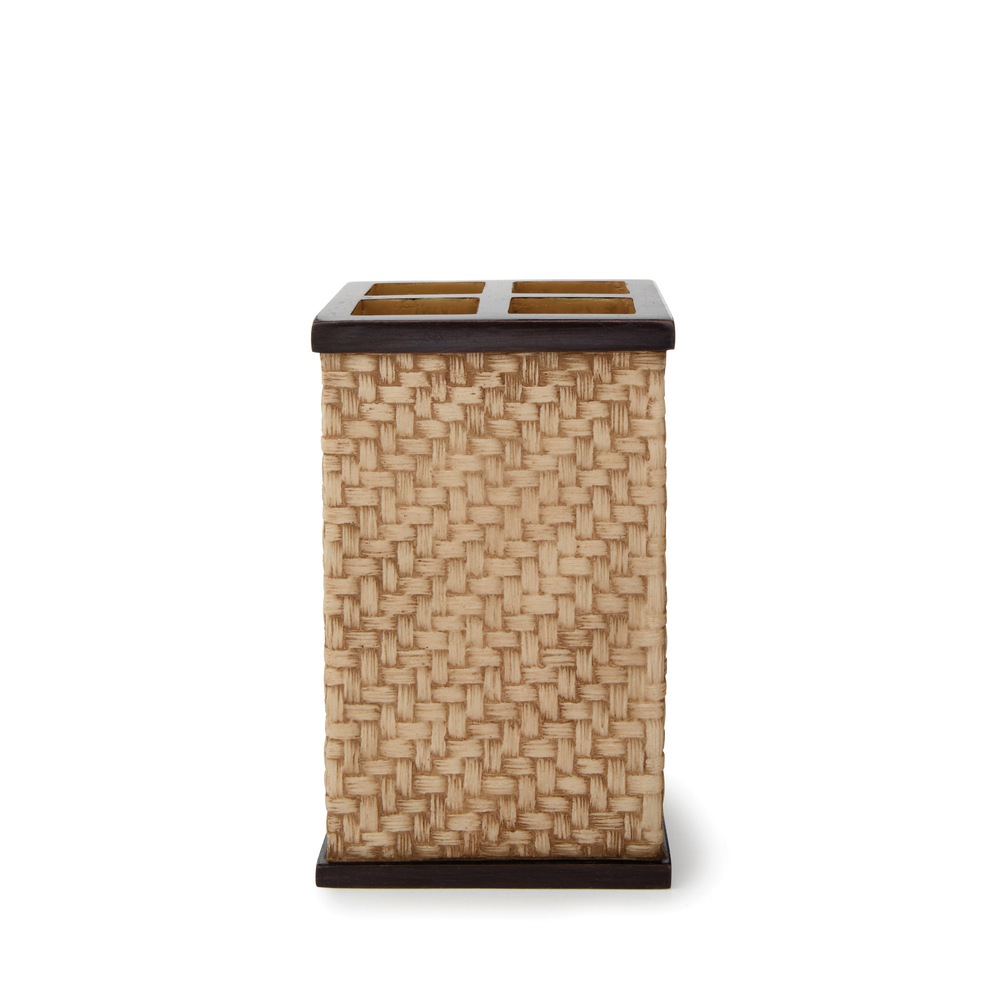 Bamboo Basket Weave Toothbrush Holder Canadian Tire