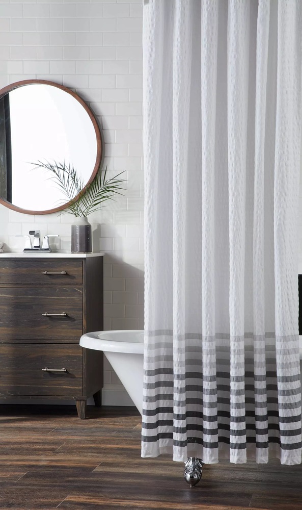 Canvas Waffle Fabric Shower Curtain White Canadian Tire Canvas Waffle Fabric Shower Curtain, Waffle Shower Curtain Canada