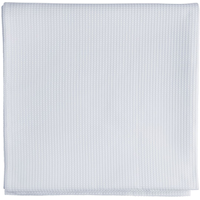 CANVAS Waffle Fabric Machine Wash White Shower Curtain, 72-in x 72-in
