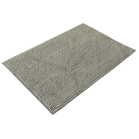 Light Grey Chenille Bath Mat, 20-in x 30-in