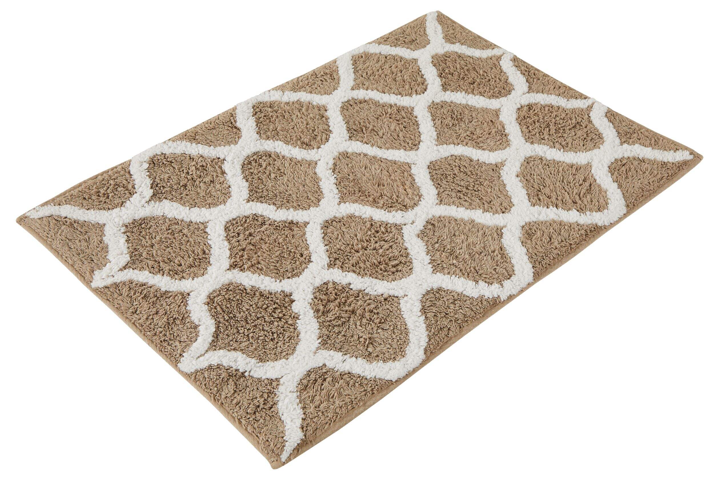 Tapis de salle de bains touffeté For Living, gris foncé, 17 x 24 po Overhead_Plunge