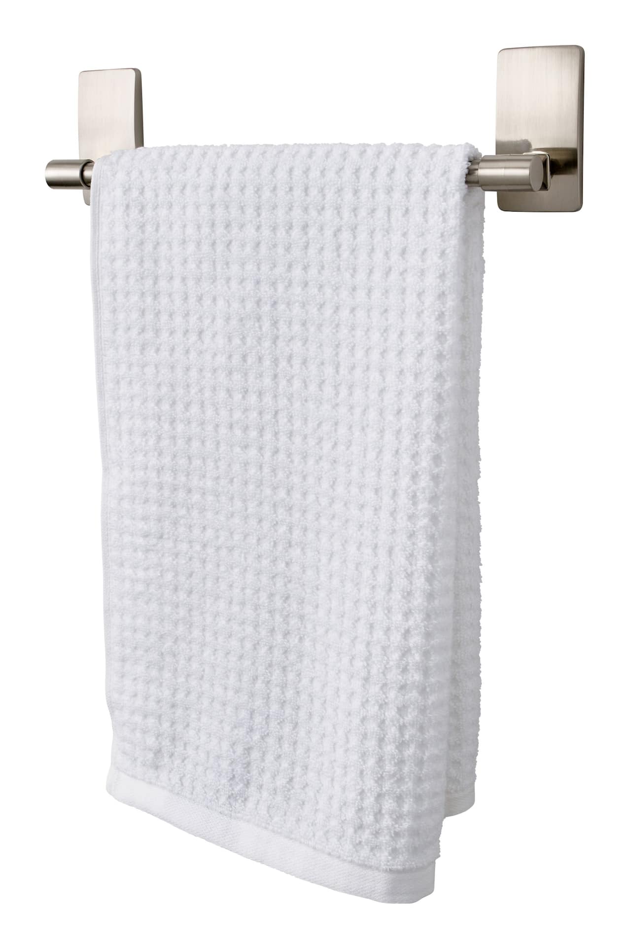 Wall Mount Paper Towel Holder Bulk- Self-Adhesive Under Cabinet in Matte Black(2 Pcs)