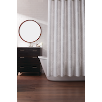 CANVAS Fabric Machine Wash Fronds Shower Curtain, 72-in x 72-in Composite_or_Mixed