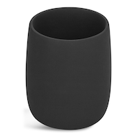 Polyresin Tumbler, Black