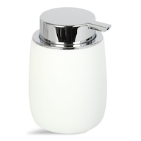 Polyresin Soap Pump, White