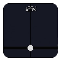 LAICA Digital Smart Bathroom Scale with Bluetooth Technology, Black, 400-lb