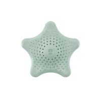 Umbra Starfish Hair Catcher Silicone Shower/Bath Tub Drain Cover, Sea Green