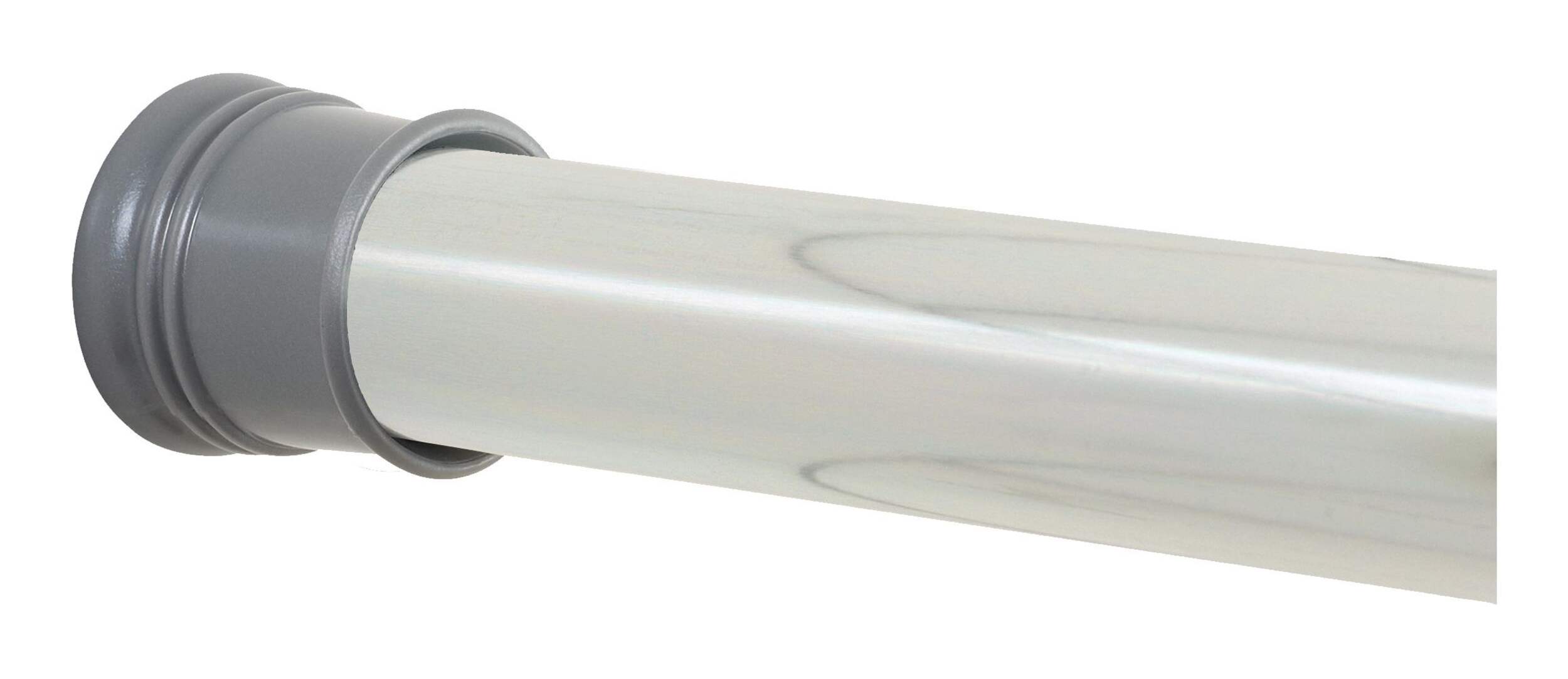 For Living Adjustable Shower Curtain Tension Rod, Chrome, 36-in to 60-in CloseUp