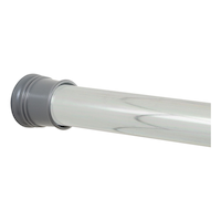 For Living Adjustable Shower Curtain Tension Rod, Chrome, 26-in to 40-in