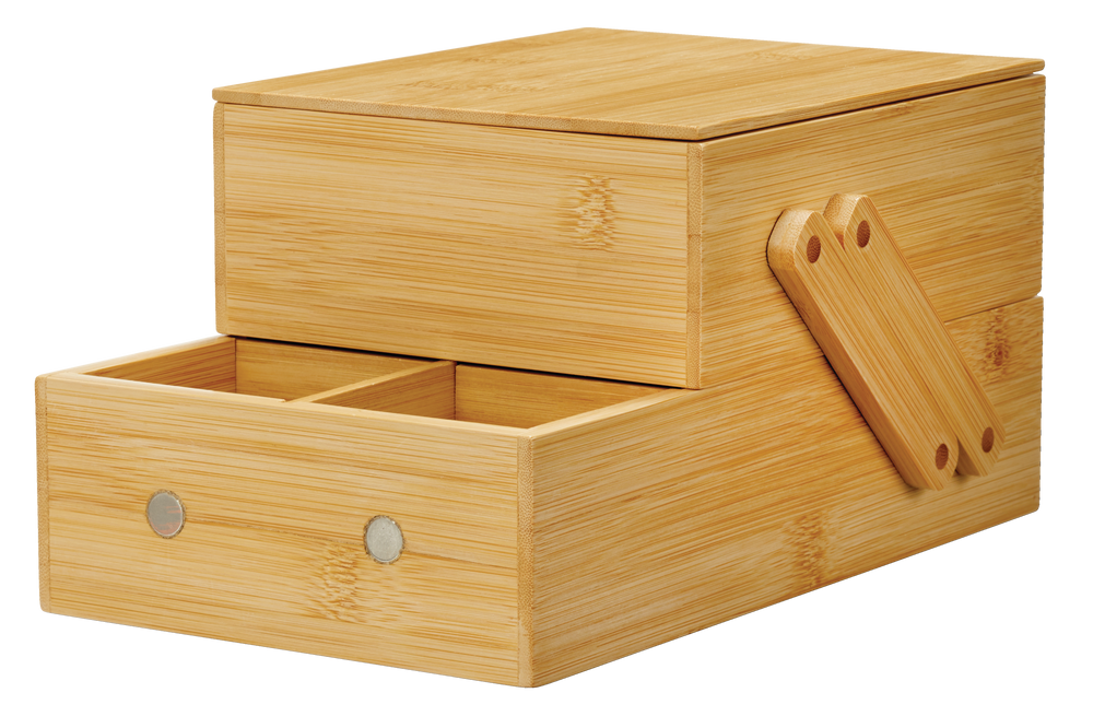 CANVAS 2Levels Bamboo Bathroom/Vanity Organizer Canadian Tire