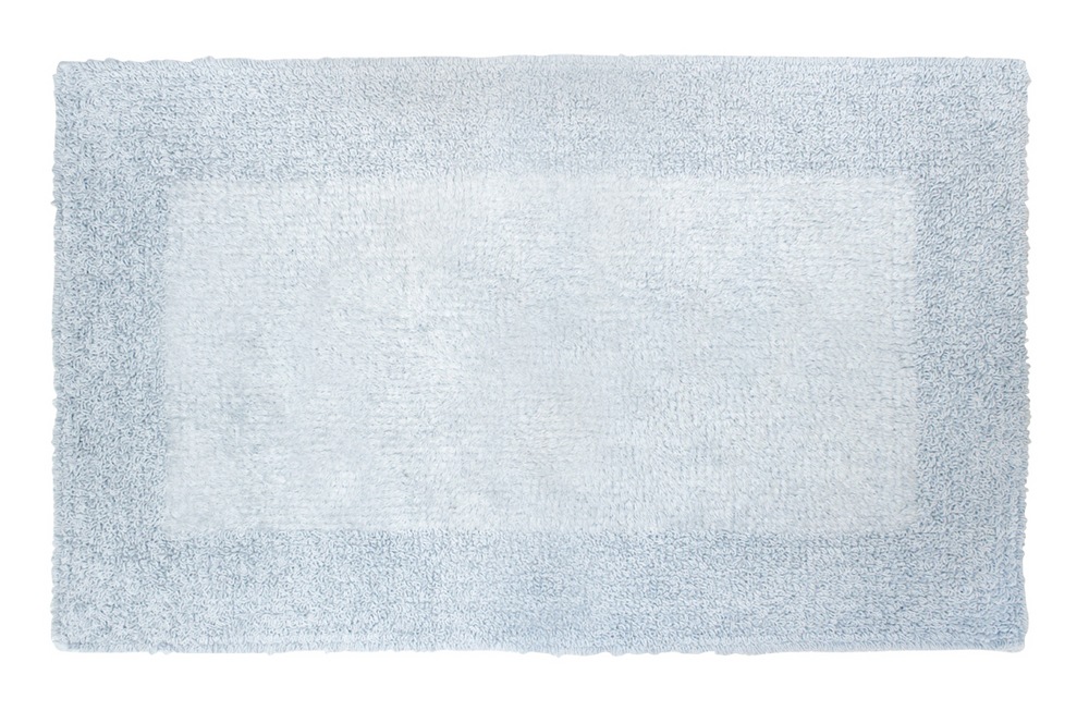 CANVAS Machine Wash Cotton Reversible Bath Rug, Assorted Colours, 18 x