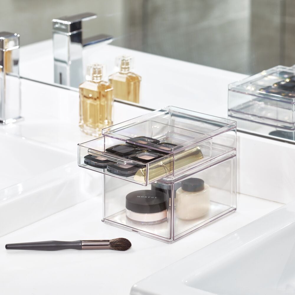 iDesign The Home Edit AllPurpose Small Bathroom/Vanity Shallow Drawer