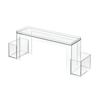 Tiroir/étagère organisatrice de pharmacie à 2 niveaux The Home Edit par iDesign