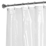 For Living PEVA Heavy-Weight Shower Curtain Liner, 70x72-in CloseUp