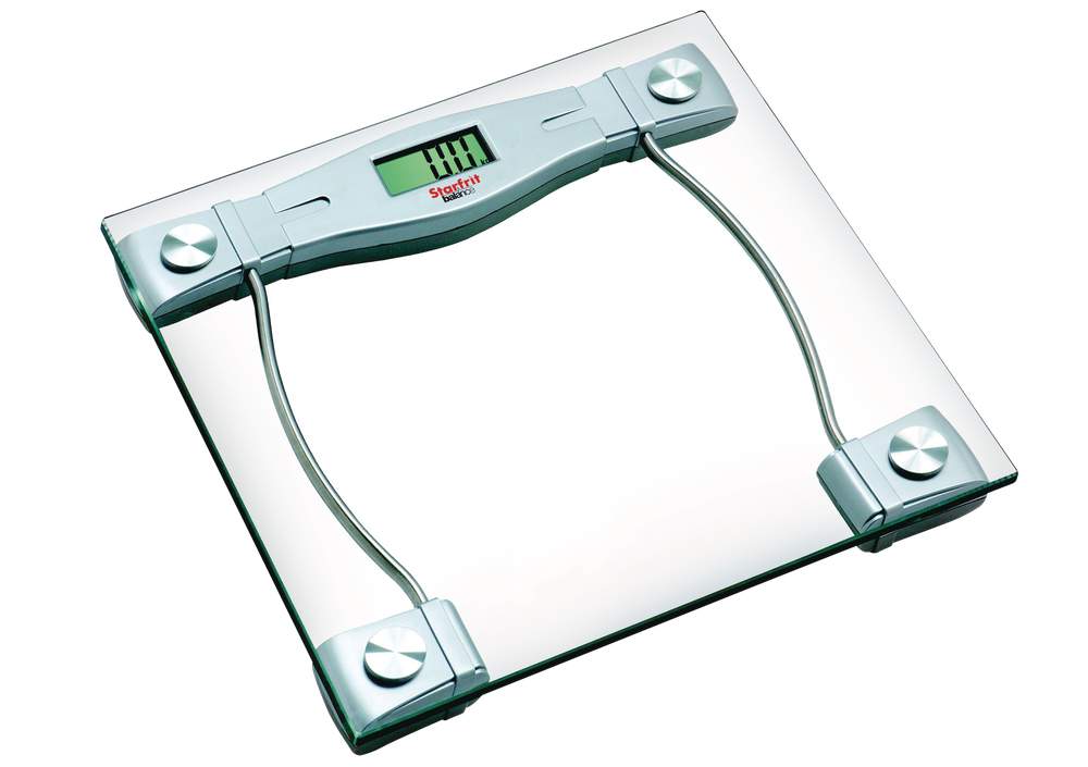 Starfrit Balance Silver Electronic Glass Scale Canadian Tire