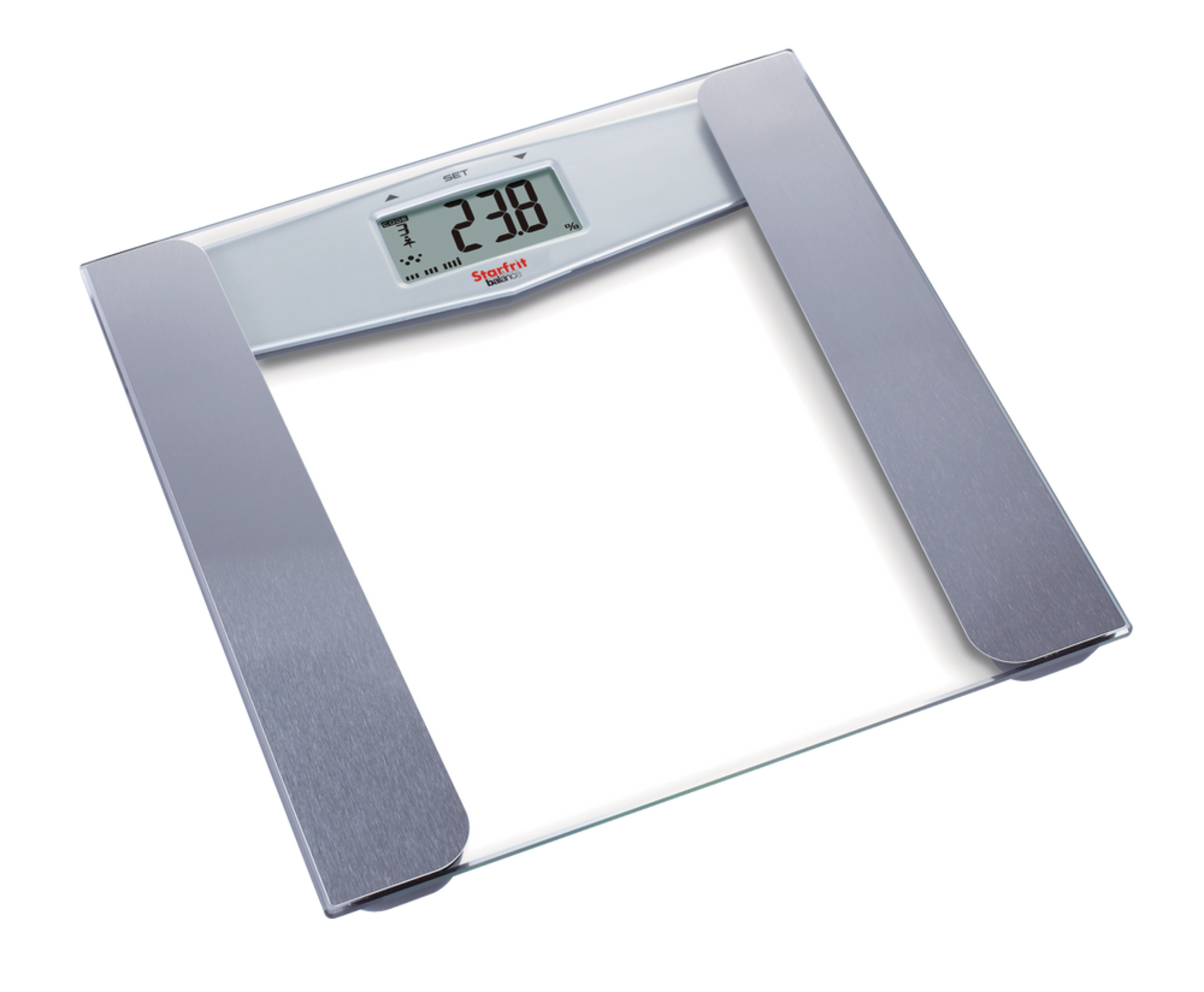 Starfrit Balance Digital LCD Display Glass Body Fat Scale/Bathroom Scale/Weight Scale Canadian