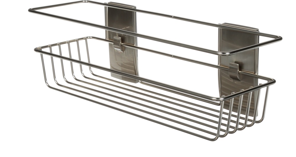3M Command RustResistant Bath Shower Caddy, Satin Nickel Canadian Tire