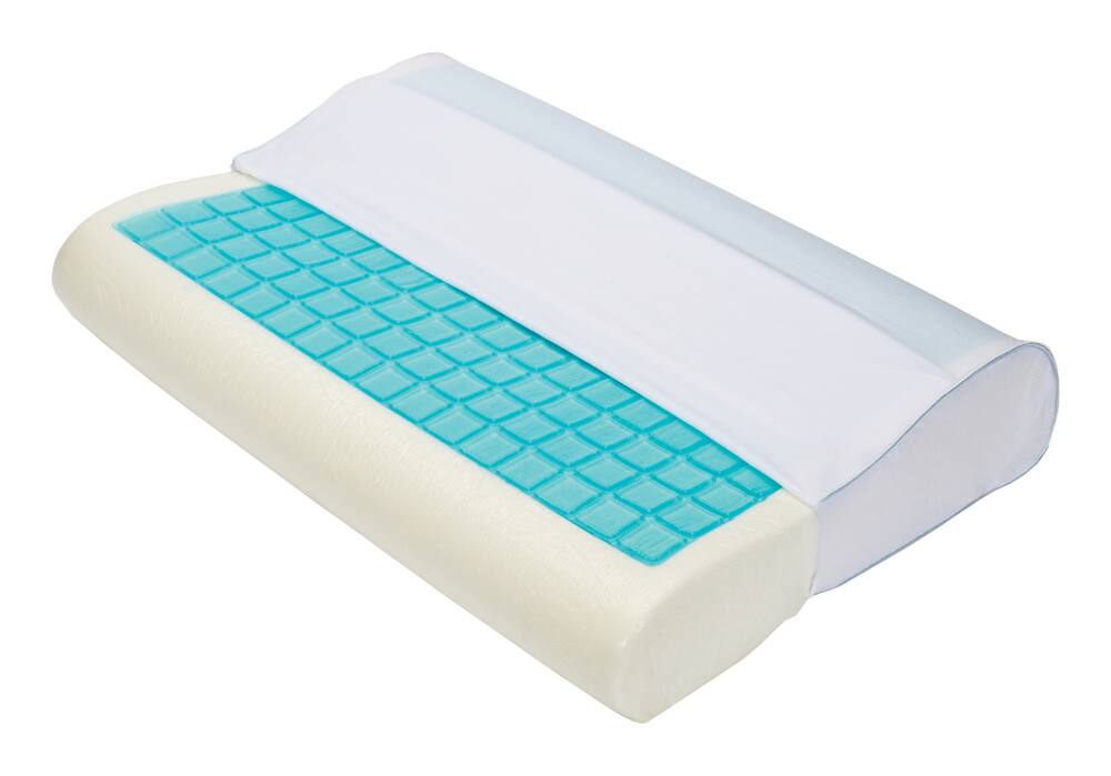 obusforme contoured memory foam pillow