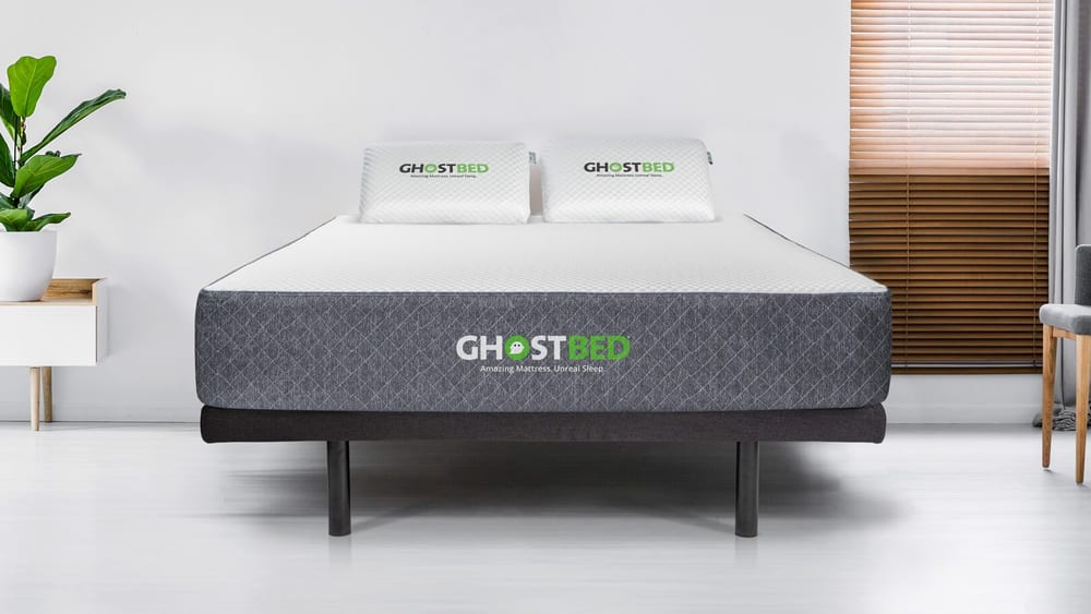 ghostbed classic memory foam & natural latex mattress
