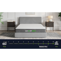 GhostBed Classic Memory Foam Mattress, 11-in Front_Elevated